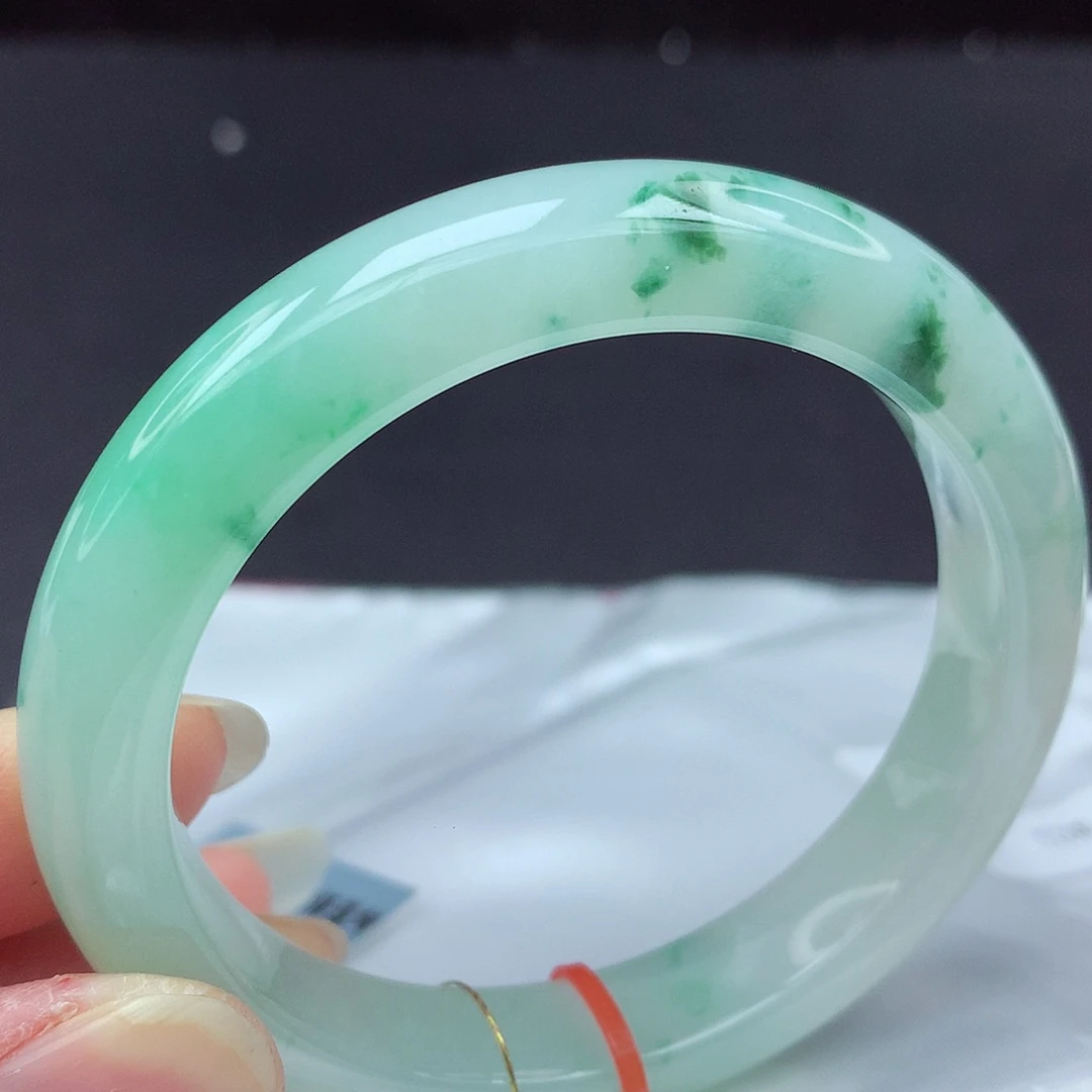 未镶嵌手镯翡翠53圈+030