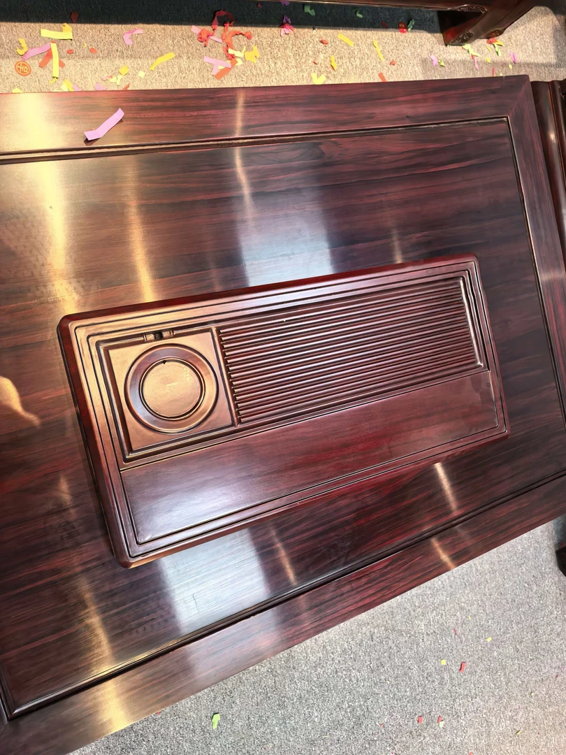 整块实木茶盘排水家用办公室茶室功夫茶具简约茶盘