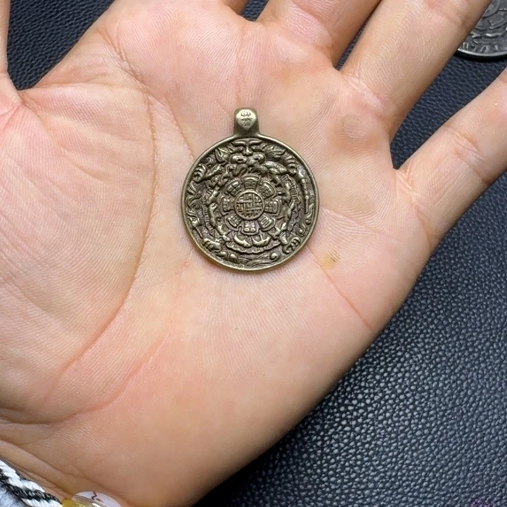 泥塑藏式风格九宫格..