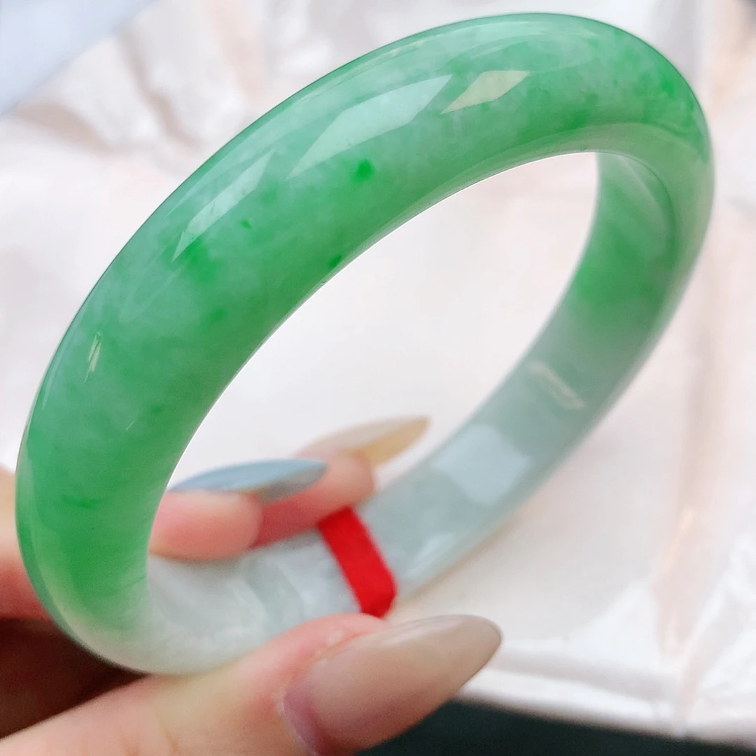 未镶嵌手镯翡翠56圈口882543