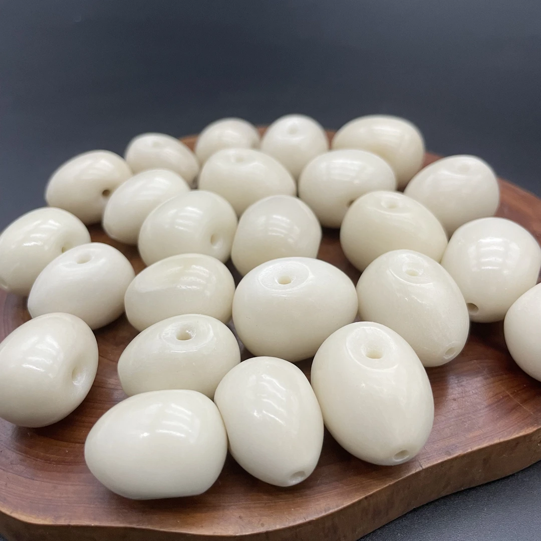 象牙果材质雕刻鹅蛋三通佛头配件默认微瑕