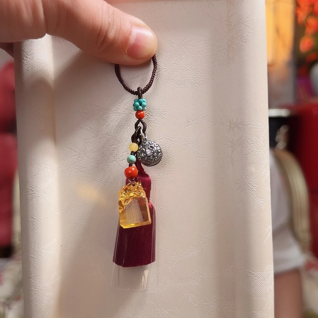 琥珀吊坠(不含链)未镶嵌手串