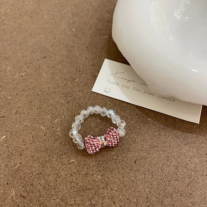 【白尖镜】蝴蝶结CHANGE X设计师款高定可调节戒指GP759