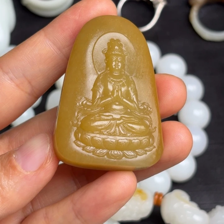 和田玉（白玉）未镶嵌颈饰