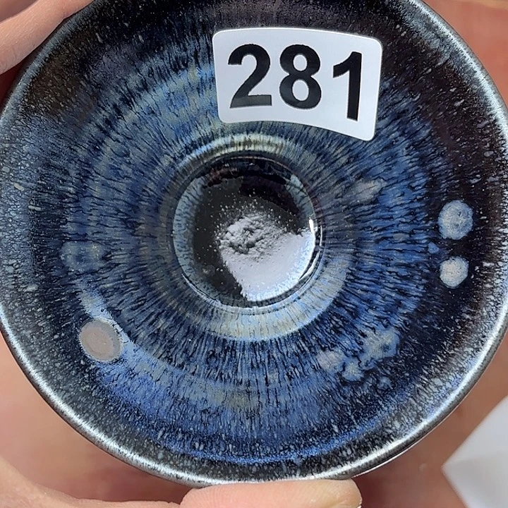 茶盏沐雨茶器柴烧主人杯