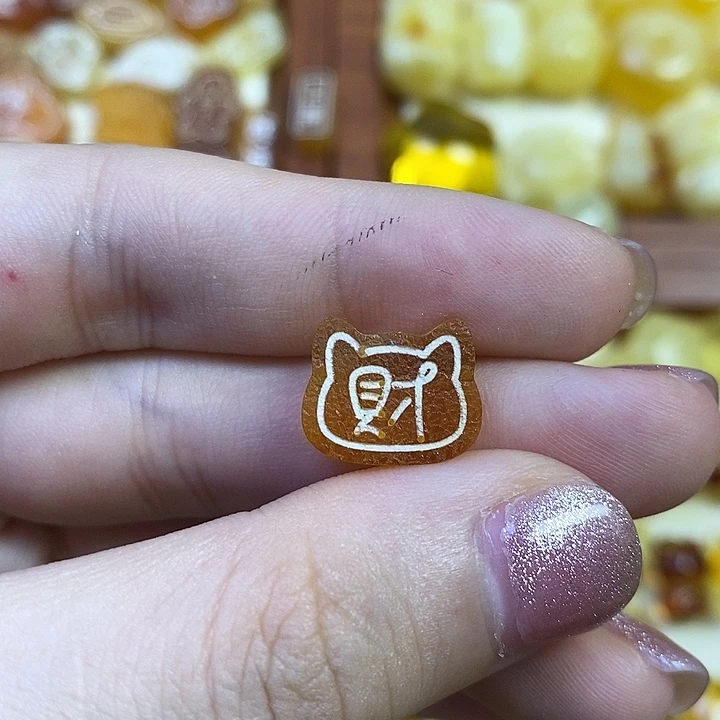 橄榄核吊坠原皮財
