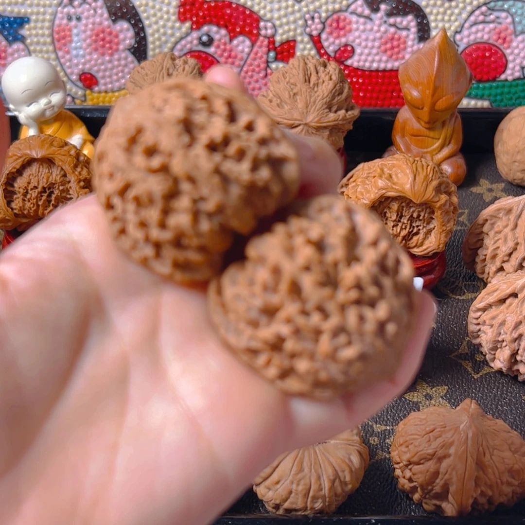 吊坠文玩核桃满天星41+