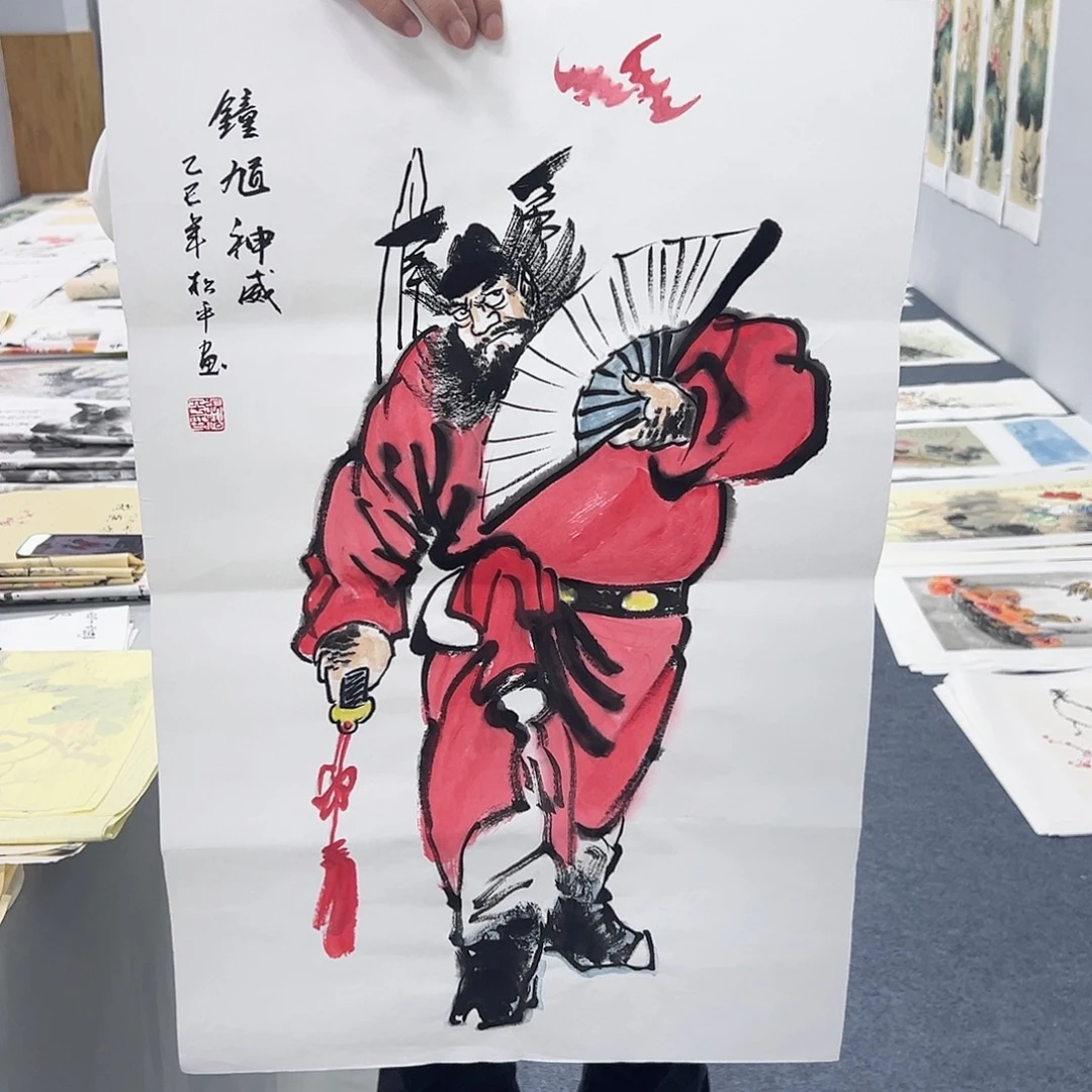 国画宣纸纯手绘作品