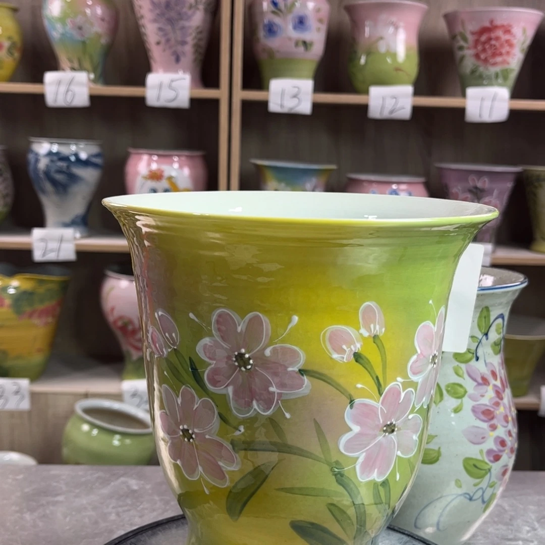 景德镇陶瓷花盆花盆