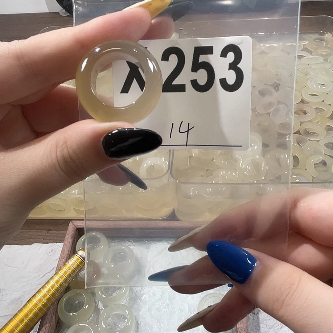 玛瑙/玉髓未镶嵌戒指253