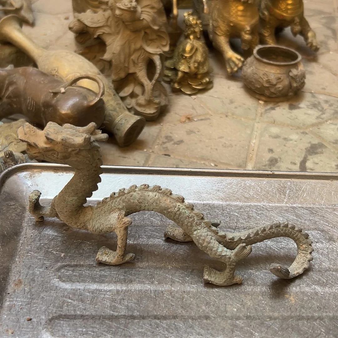 黄铜摆件，文房摆件工艺品