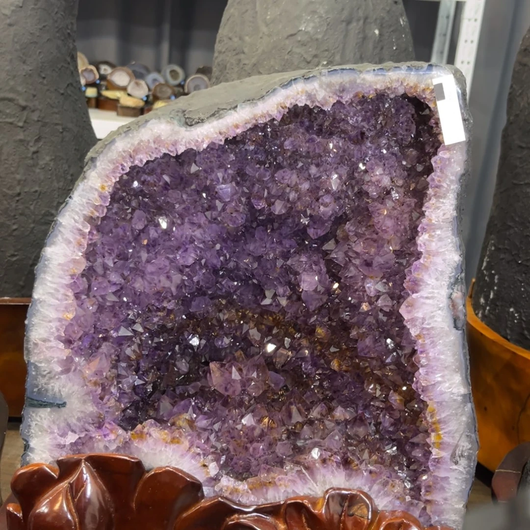 摆件未镶嵌紫晶水晶