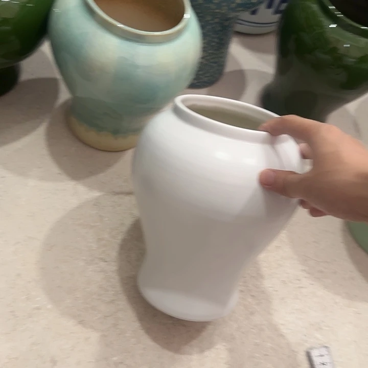 白泥花盆正品无孔