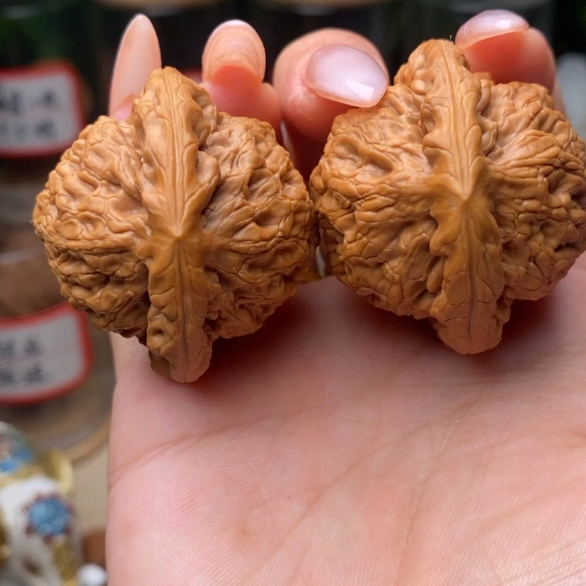 【闪购商品】文玩核桃把件42金公子……