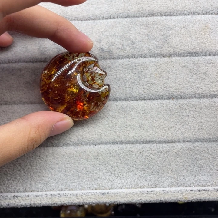 裸石琥珀未镶嵌天然琥珀蜜蜡