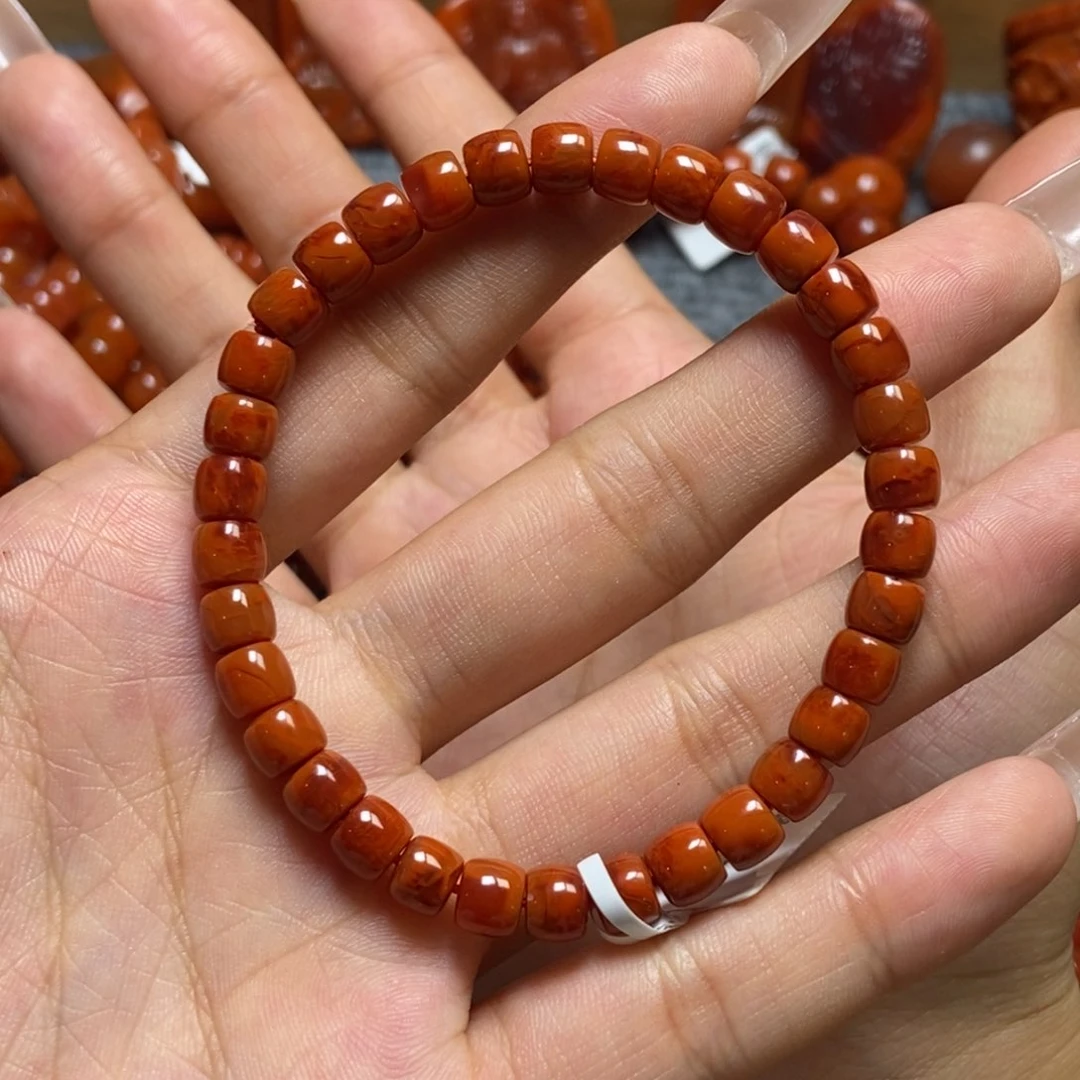 手串未镶嵌南红玛瑙6m m