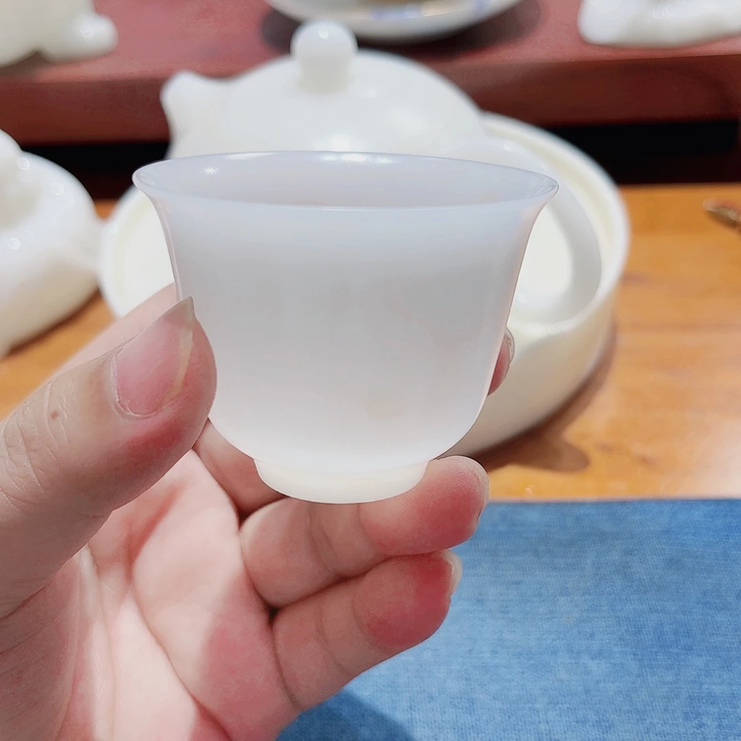 薄胎素烧璞玉6个55cccc