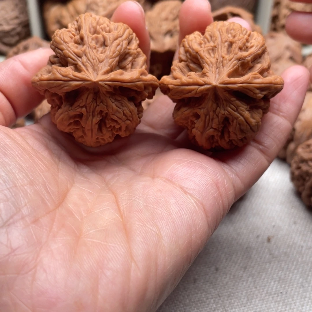 半***乐文玩核桃吊坠41全品天残脚