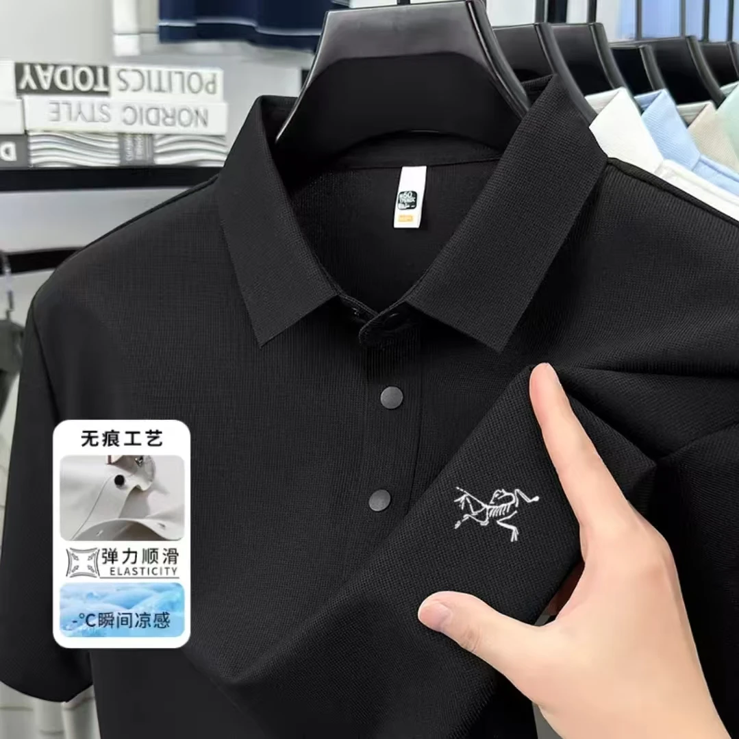 【奥特莱斯鸟家撤柜款】男士高端翻领POLO衫商务休闲夏季短袖