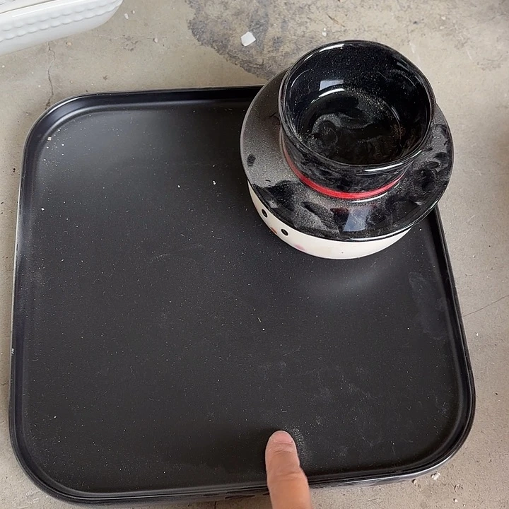 碟微瑕介意勿拍……雪人一套