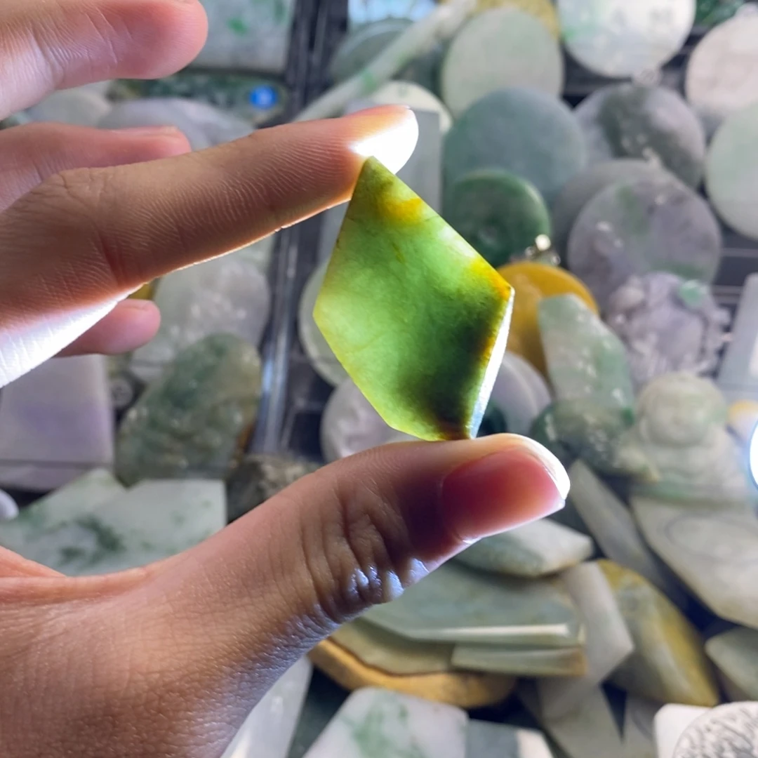 翡翠散珠翡翠a货eleven