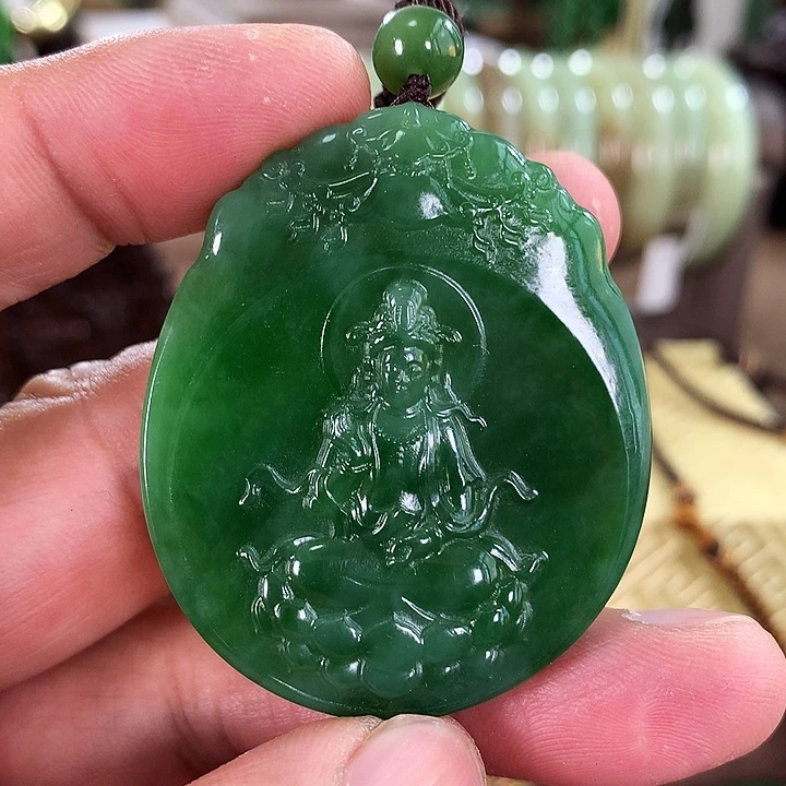 和田玉（碧玉）未镶嵌颈饰