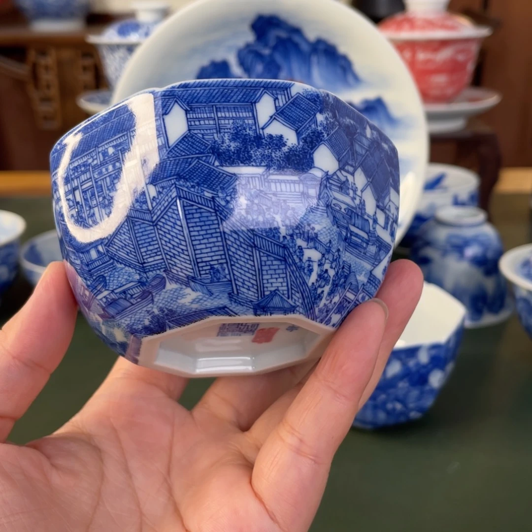 小***蛋杯景德镇陶瓷手工手绘