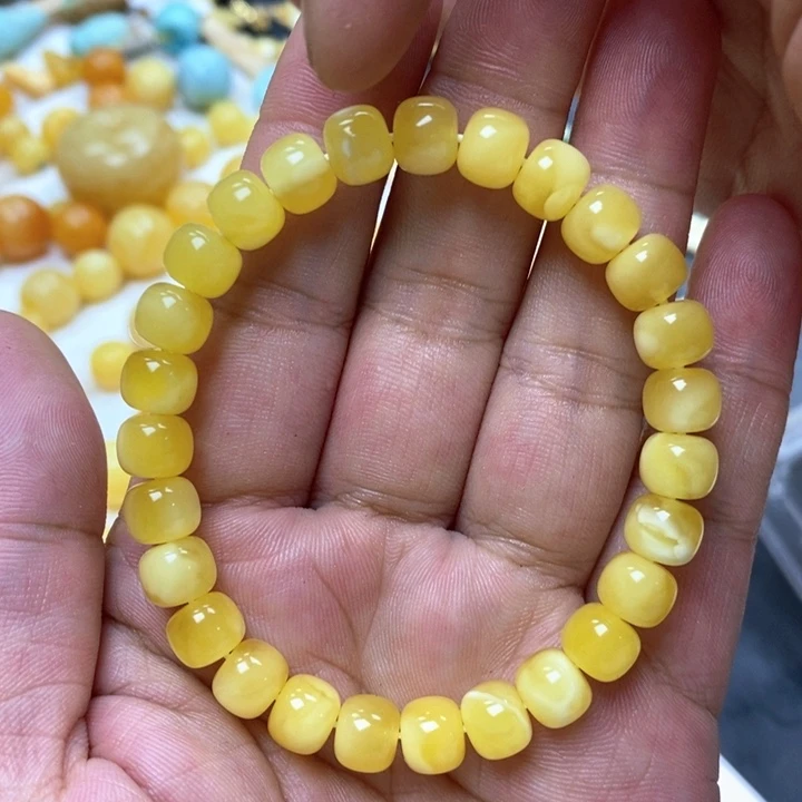 未镶嵌琥珀裸石蜜蜡