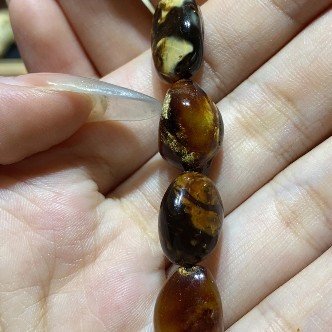 定制琥珀未镶嵌蜜蜡原石 随行全沁