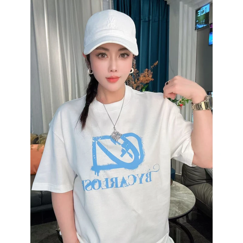 意大利C+2025春季新款潮品时尚轻奢高端潮流男士短袖D131