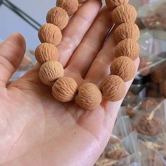 【闪购商品】把件文玩核桃凤羽手串
