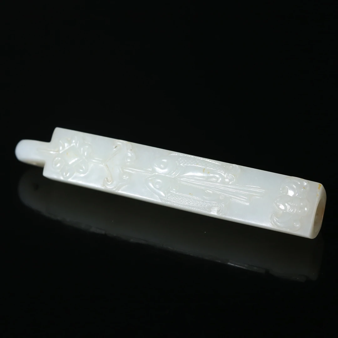 二十世纪和田玉翎管WLLF250823009