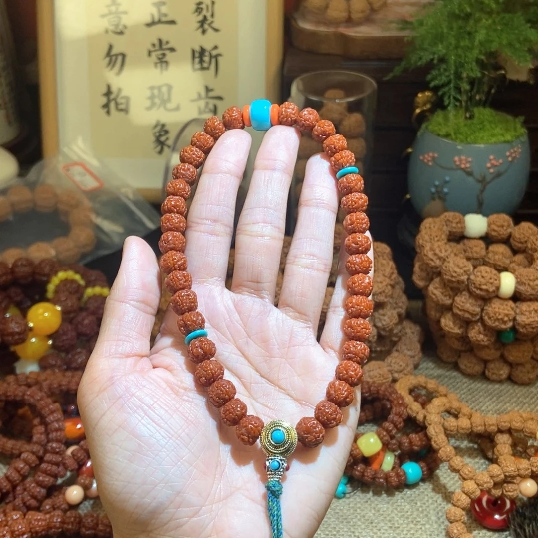 金刚菩提吊坠95玉化手持