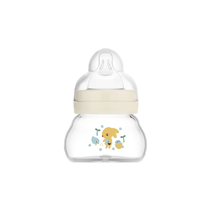 MAM美安萌90ml晶彩耐温玻璃奶瓶