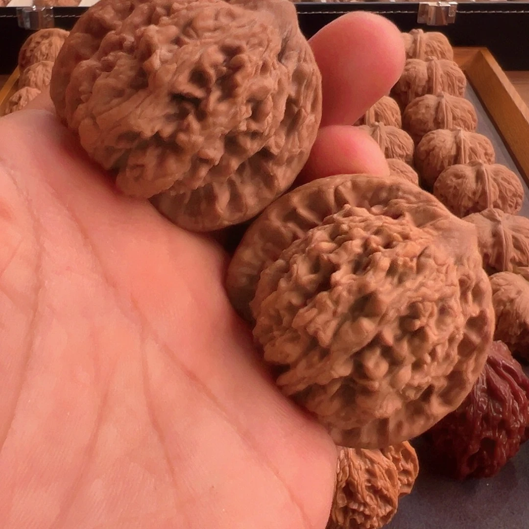 吊坠文玩核桃16狮虎