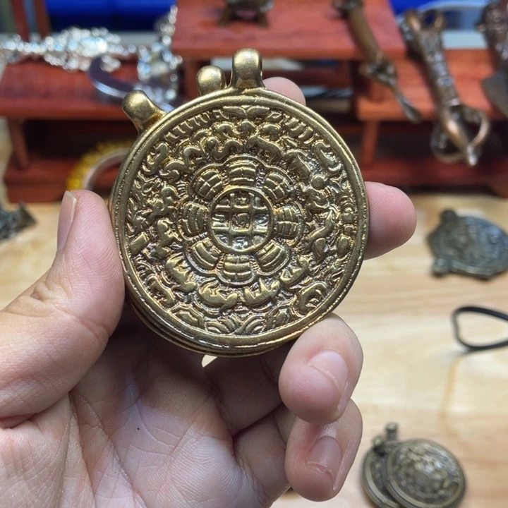 藏传黄利马九宫微瑕