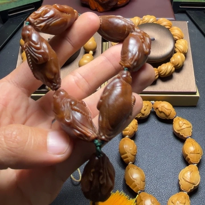 手串/手链橄榄核橄榄核雕弥勒