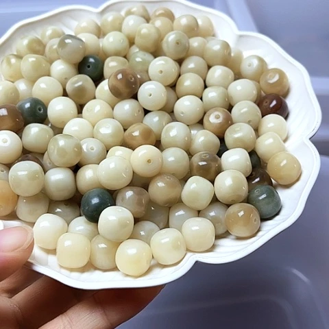 吊坠白玉菩提白玉菩提12奶咖桶30颗卡灯牌宠20颗