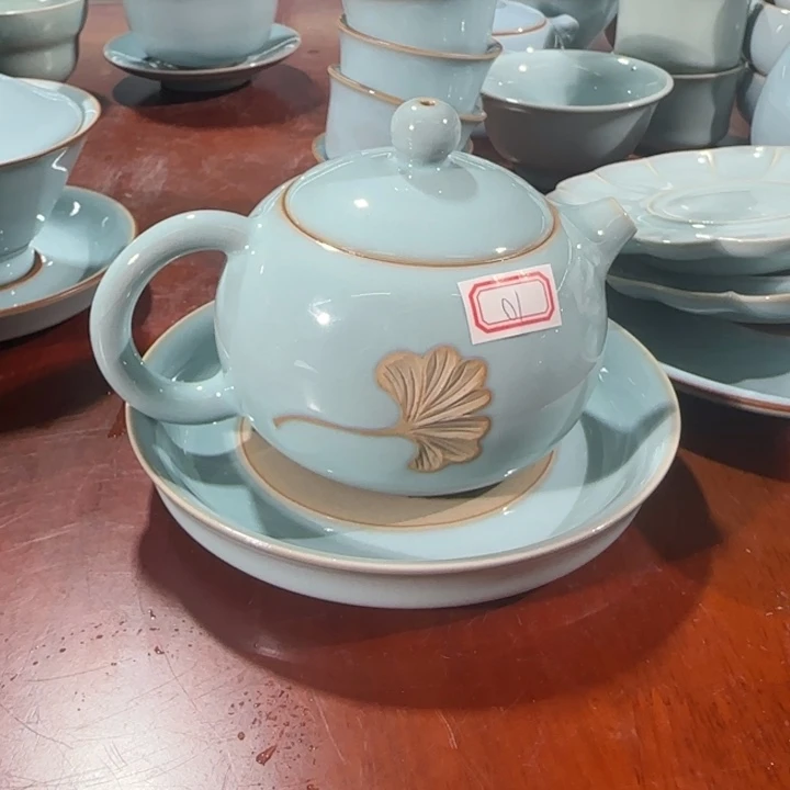 微瑕手工银杏西施壶01