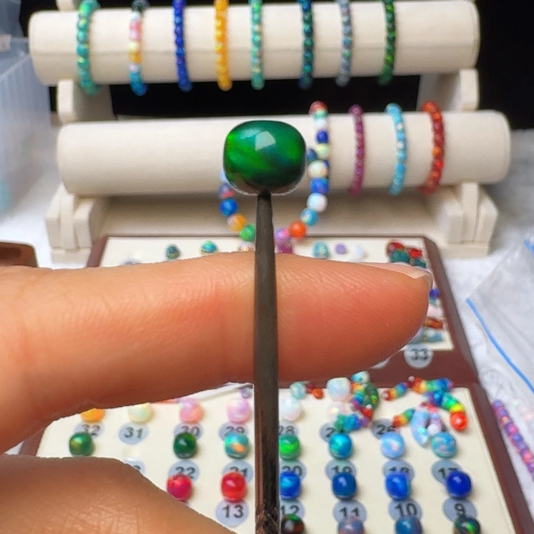 树脂制品人造欧泊卡8老型绿野仙踪单颗