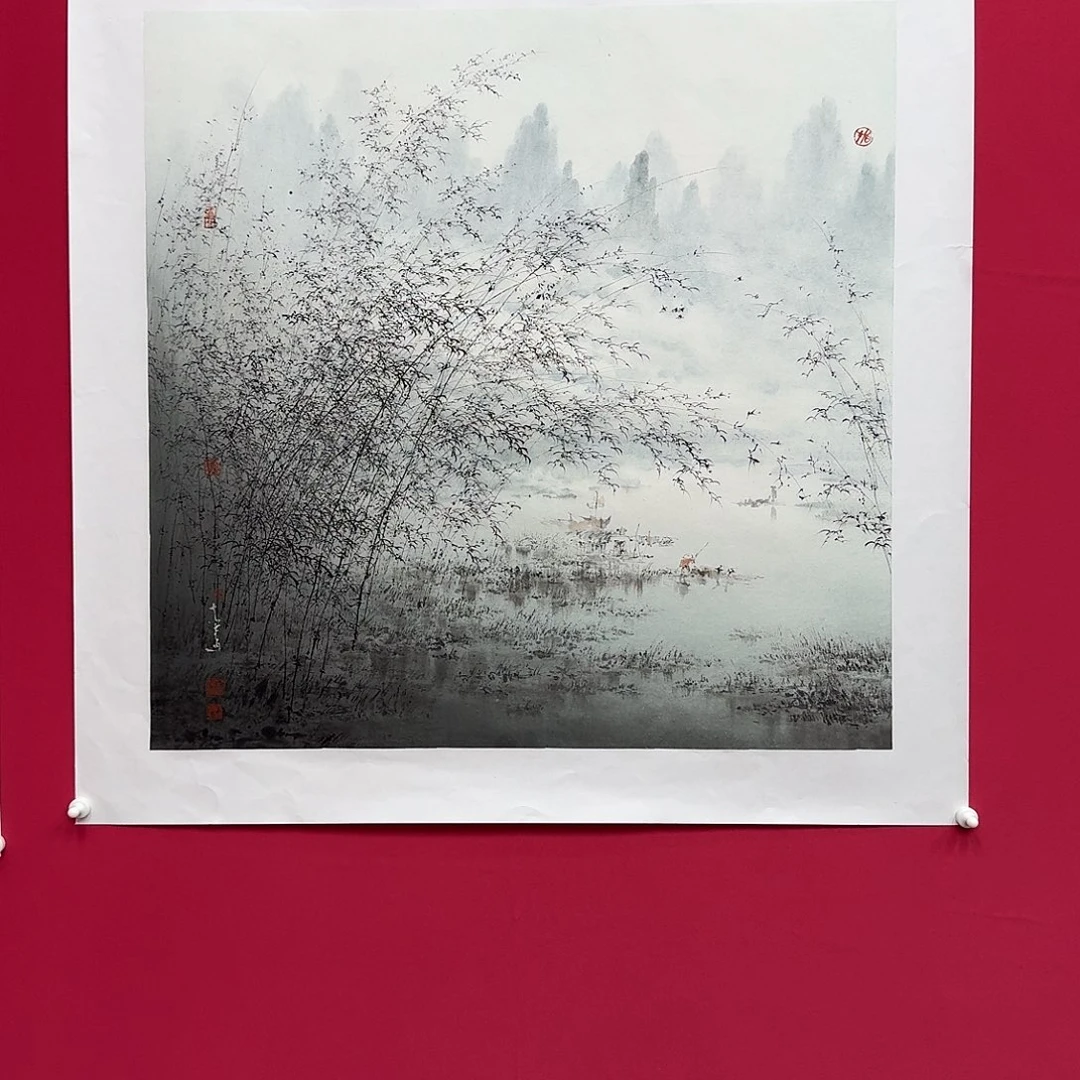 V***城国画木春老师精品