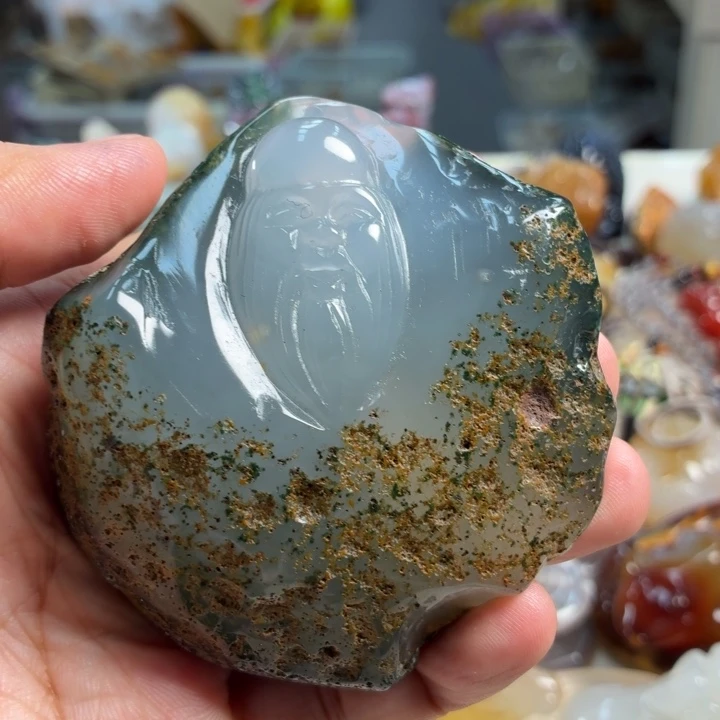 玛瑙/玉髓未镶嵌吊坠(不含链)