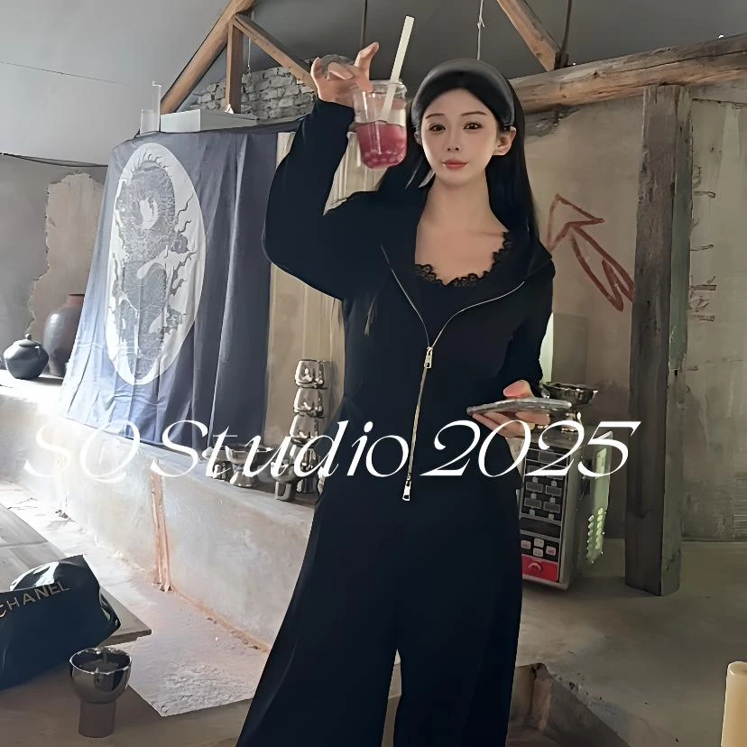 【显瘦具象化运动上衣】休闲连帽运动显瘦休闲上衣--A1140卡码拍大