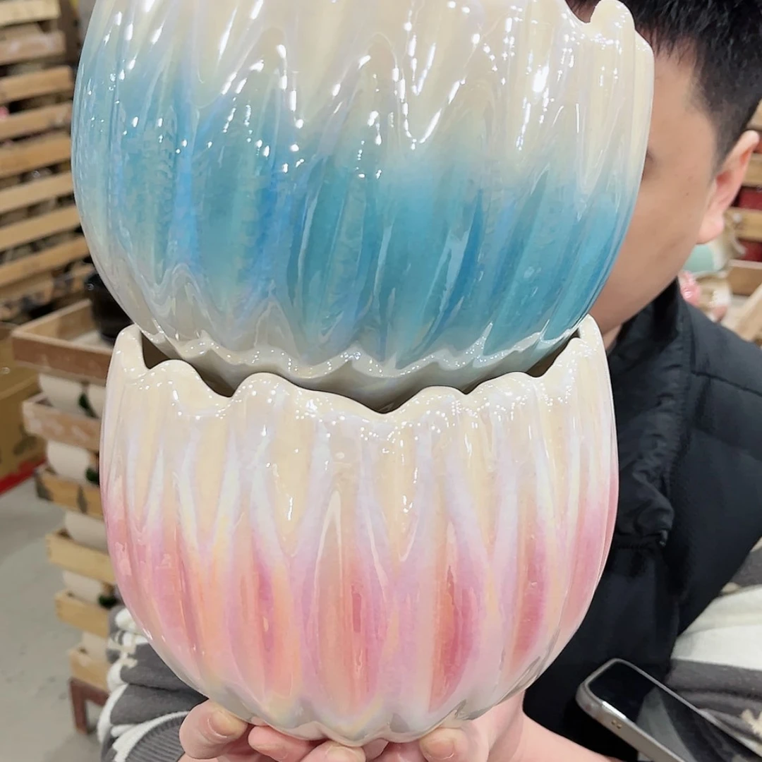 【闪购商品】陶瓷陶瓷多肉植物花盆