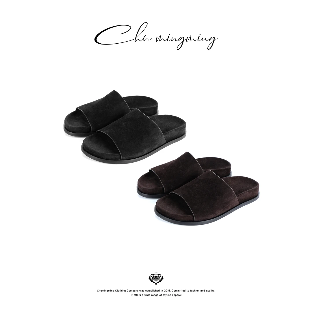 【CHU/2025SSNEW】反绒拖鞋XZFA2521