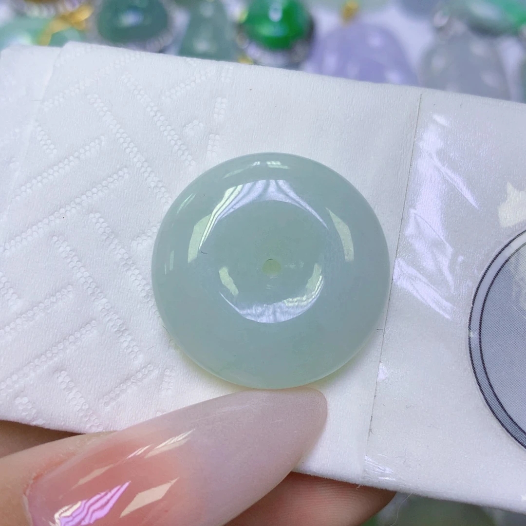 翡翠未镶嵌颈饰天然缅甸翡翠a货百元以上9元证书费自理