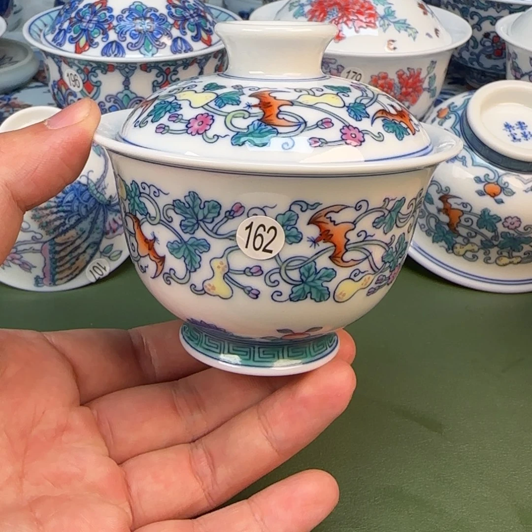 彦祖纯手工手绘茶具162