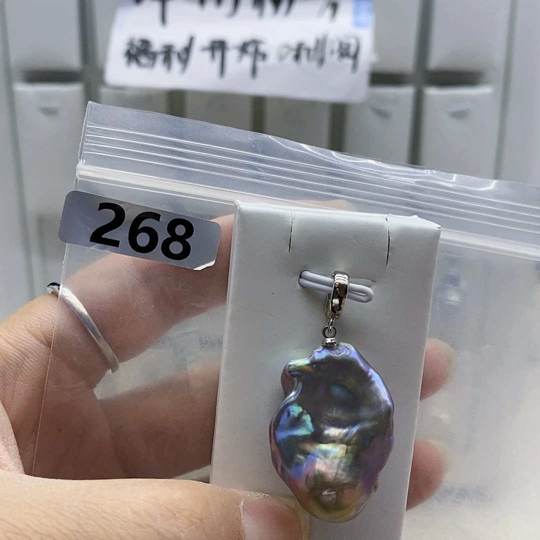 颈饰合金淡水珍珠