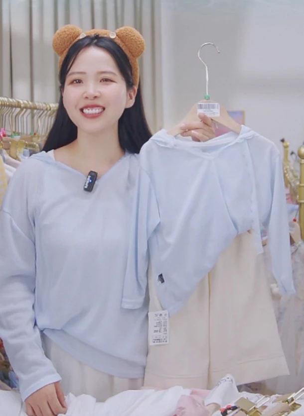 【夏日多巴胺】儿童连帽蕾丝花边打底衫女宽松空调防晒罩衫