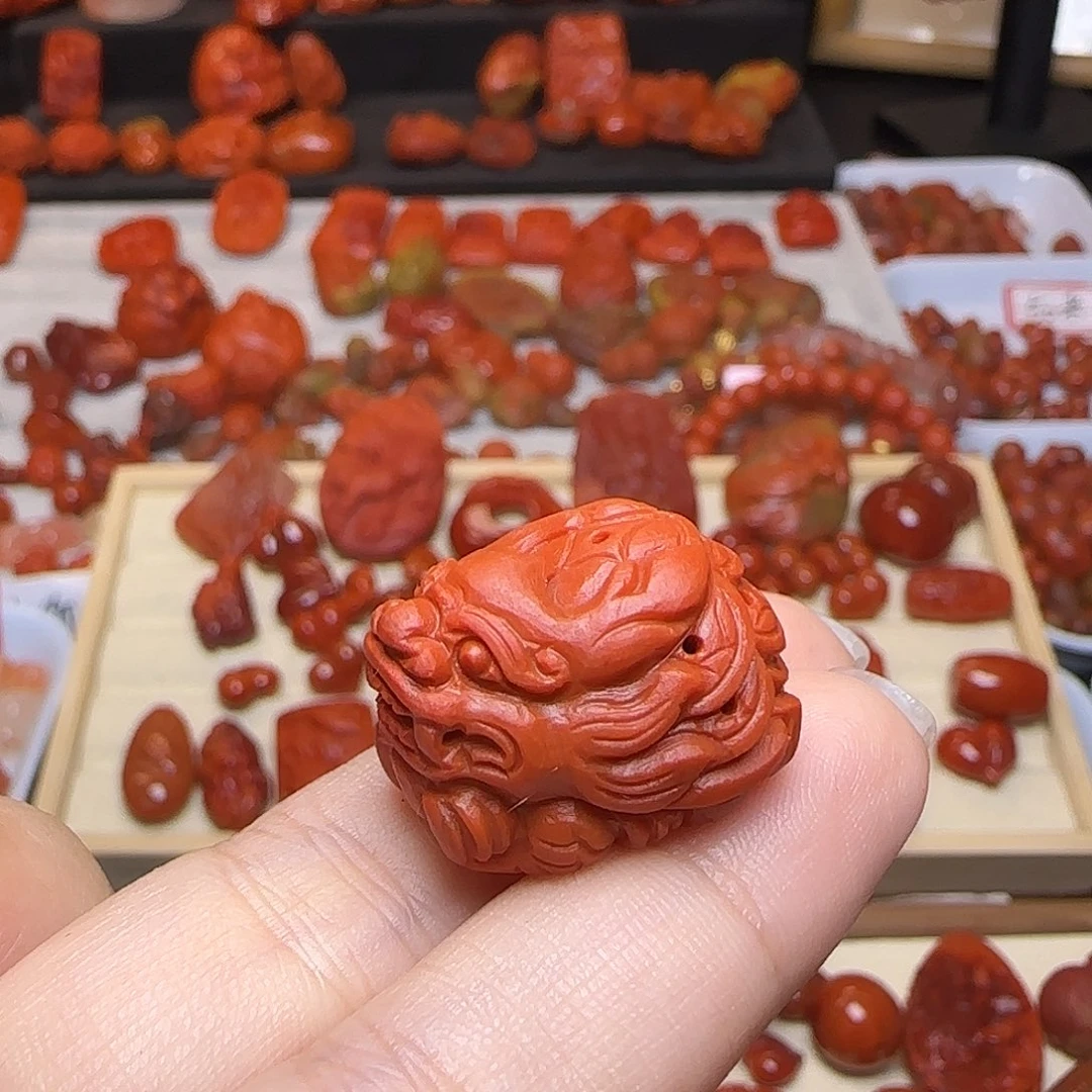 南红玛瑙未镶嵌吊坠(不含链)